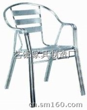 供应铝制家具,户外家具,休闲铝制家具,双管铝椅子,双管铝椅子,型号YC020 YIPAIF生产制造商-艺派家具制造厂